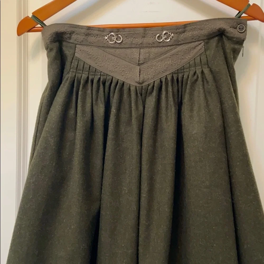 Perry Trachten Wool Skirt - Picture 2 of 11